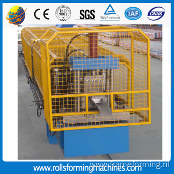 Round and Square Rain Gutter roll forming machine